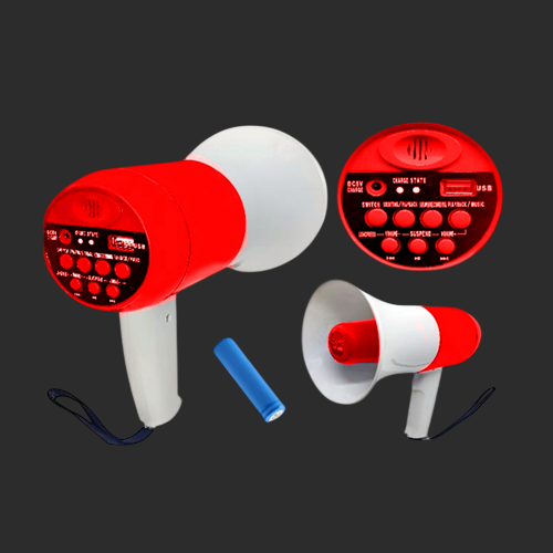 Megáfono Portátil con Baterías 619U